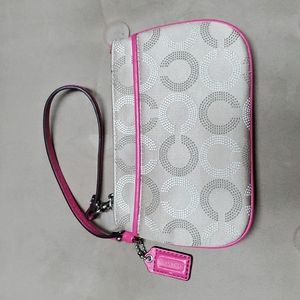 Coach small wristlet
